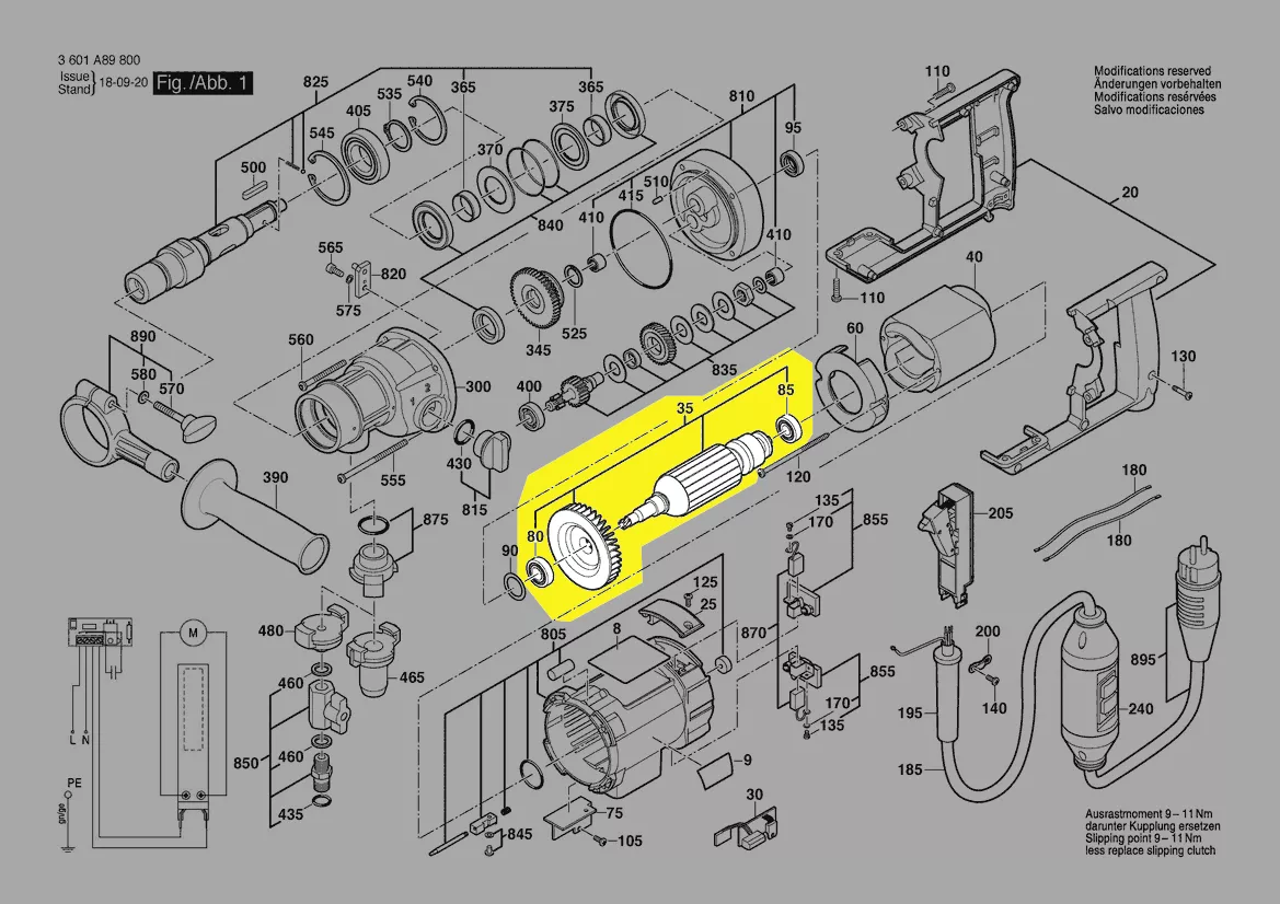 rotor 1 600 A00 4XW Bosch